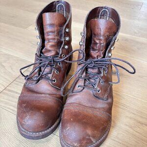 Red Wing 8111 Iron Ranger Work Boots Leather - Men's size 11